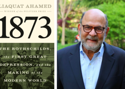 Author Liaquat Ahamed and his book 1873