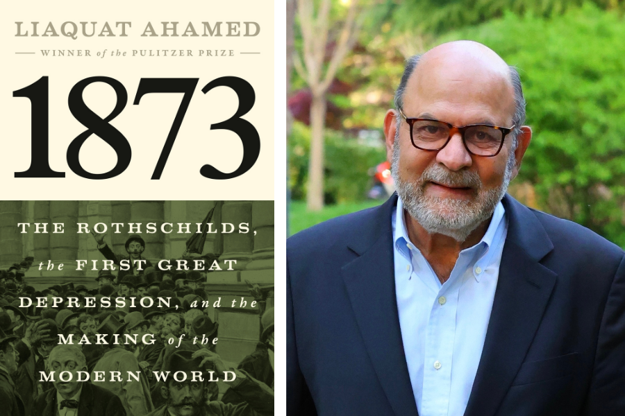 Author Liaquat Ahamed and his book 1873