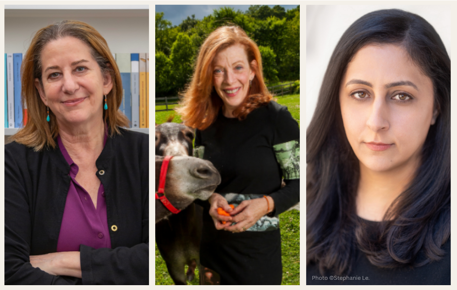 Barbara Demick, Susan Orlean and Patmeena Sabit